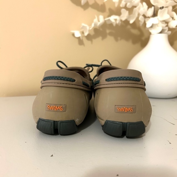 Swims Men’s Braided Lace Loafer Dark Beige Size 9 - Picture 6 of 16